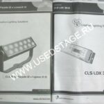 Новые! Комплект 6 шт.  светодиодный прожектор CLS RGB Facade 12X3W  + 2 шт. диммер CLS LDX 36-3 (Englands) 